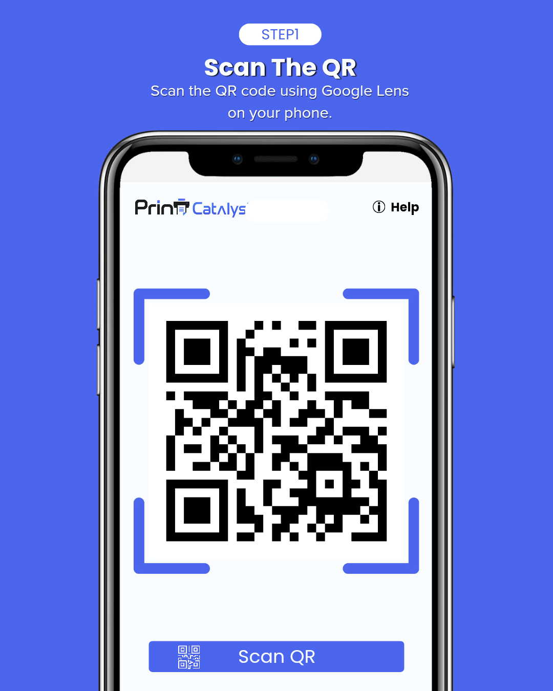 Scan your shop QR: customer step guide