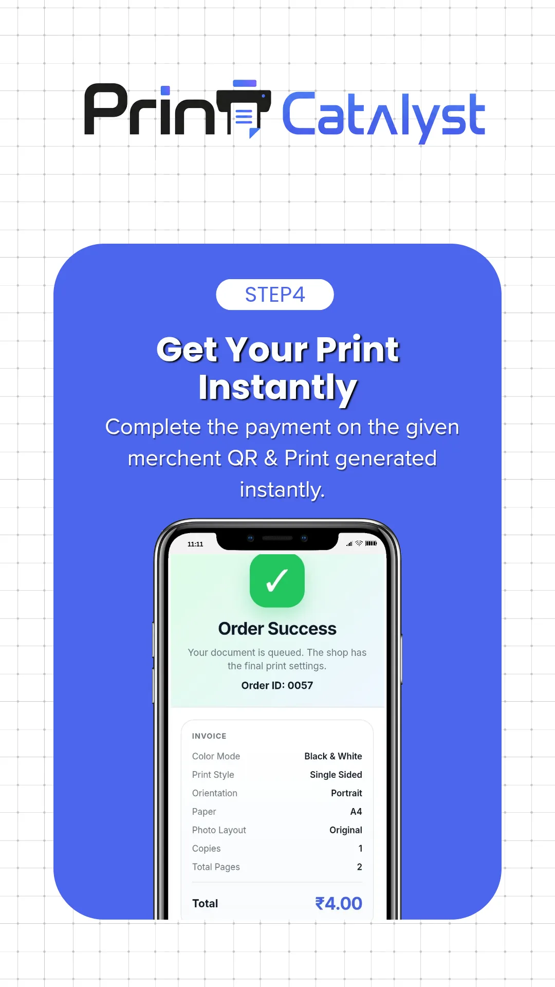 Step 4: Confirm the order